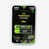 Rechargeable AAA Battery 1.2V 1100mAh - (Pack of 2)
