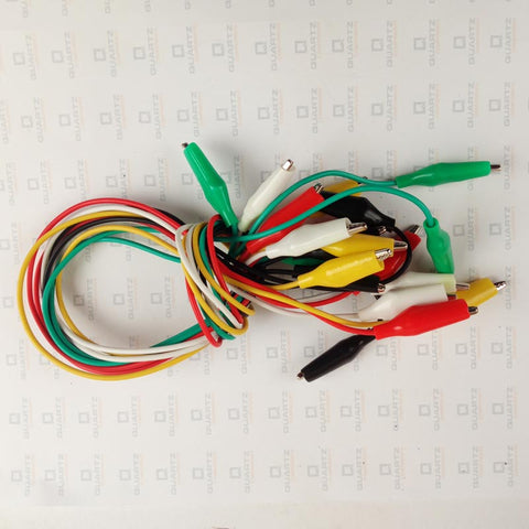 Alligator Double-ended Crocodile Clips Roach Clip Test Jumper Wire