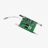 3S 10A Lithium Battery Protection BMS Module with Nickel Strip for 3.7V NMC cells