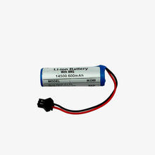 Load image into Gallery viewer, 600mAh 3.7V 14500 Li-ion Battery with BMS and SM Connector