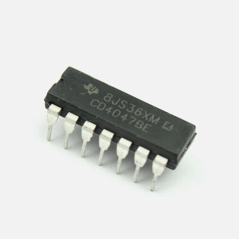 CD4047 - Monostable/Astable Multivibrator IC