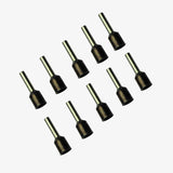 1.5 sqmm Insulated Terminal Ferrule End Lug (Pack of 10) Crimp Wire Lugs/End Sealing Lugs/Crimp Connectors/Tubular Lugs