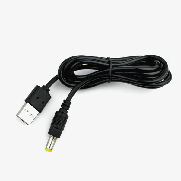 USB to DC 5.5 x2.1mm Wire Connector DC Plug Power Cable - 1 mtr