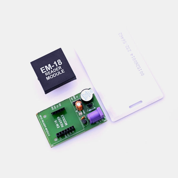 Buy EM18 RFID Reader module with RFID Card – QuartzComponents