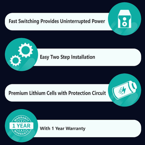 Specs of 12v 2200mAh Wifi Router Battery 