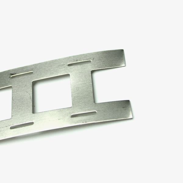 H-Shape 2P 37mm x 0.15mm Coated Nickel Strip for 26650 Cells - 1 Meter
