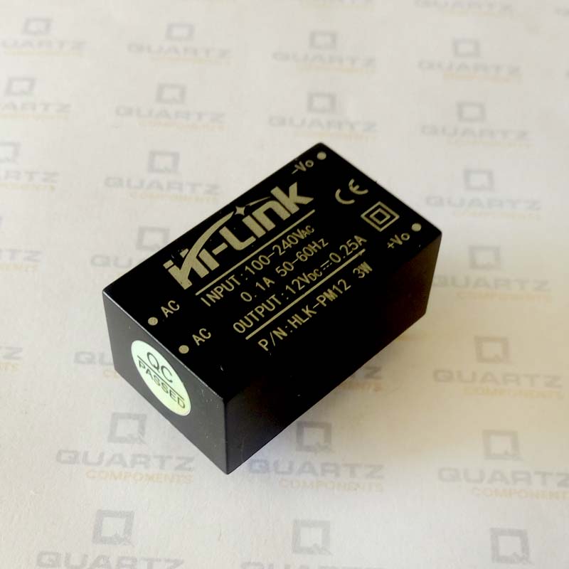 Hi Link 12V 3W Switch Power Supply Module (HLK PM12)