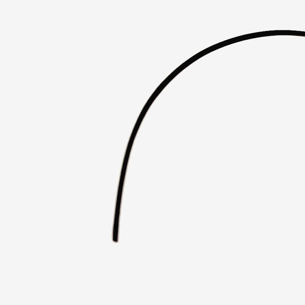 Heat Shrink Sleeve Tube - 0.8mm Diameter - Black - 1 meter
