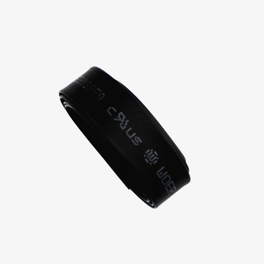 Heat Shrink Sleeve Tube Flat - 8mm Diameter - Black - 1 meter