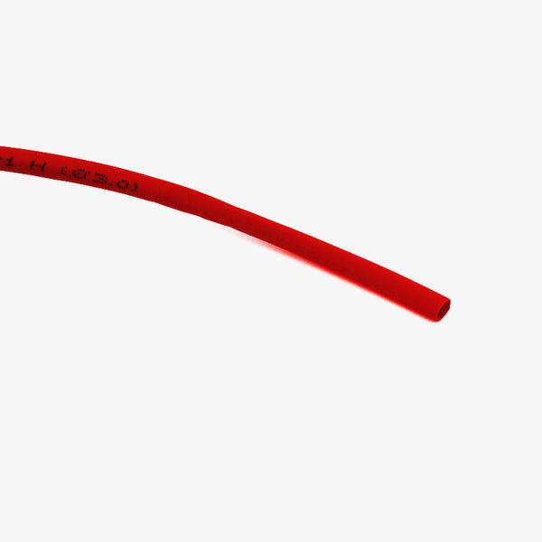 Heat Shrink Sleeve Tube - 3mm Diameter - Red - 1 meter