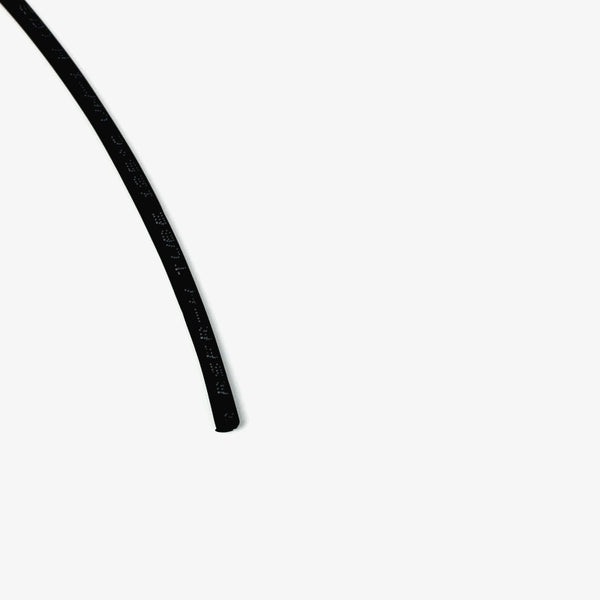 Heat Shrink Sleeve Tube - 3mm Diameter - Black - 1 meter