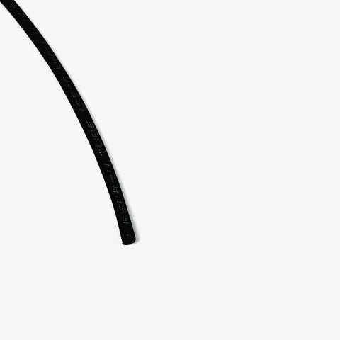 Heat Shrink Sleeve Tube - 3mm Diameter - Black - 1 meter
