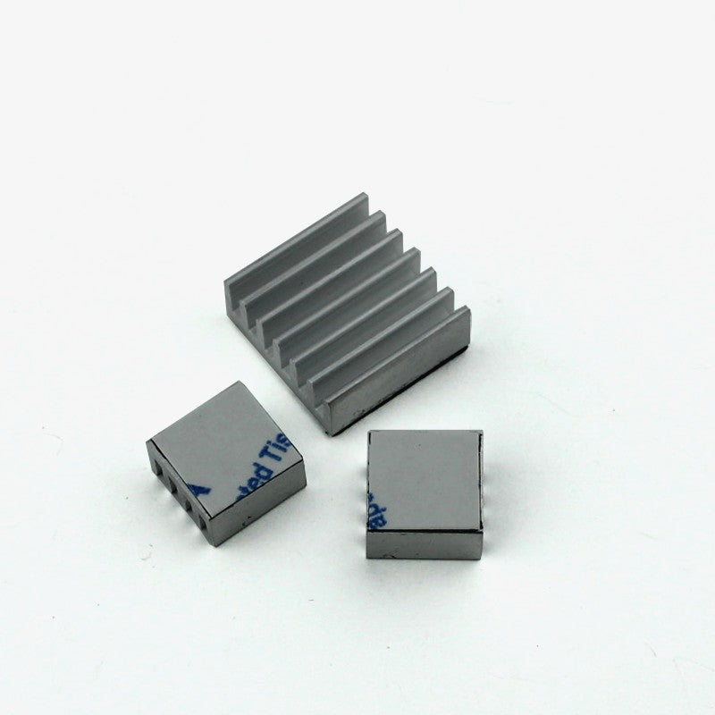 Heat Sink for Raspberry Pi with self-adhesive (Set of 3)