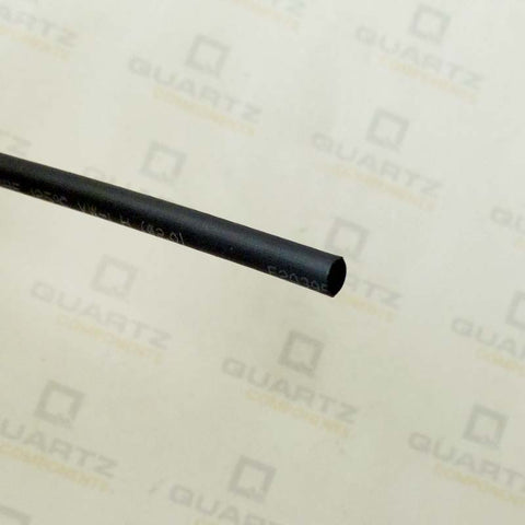 Heat Shrink Sleeve Tube - 2 mm Diameter - Black - 1 meter