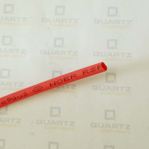 Heat Shrink Sleeve Tube - 3mm Diameter - Red - 1 meter