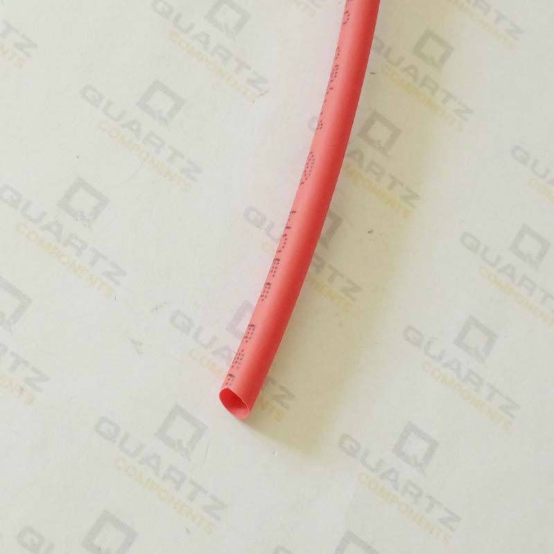 Heat Shrink Sleeve Tube - 3mm Diameter - Red - 1 meter