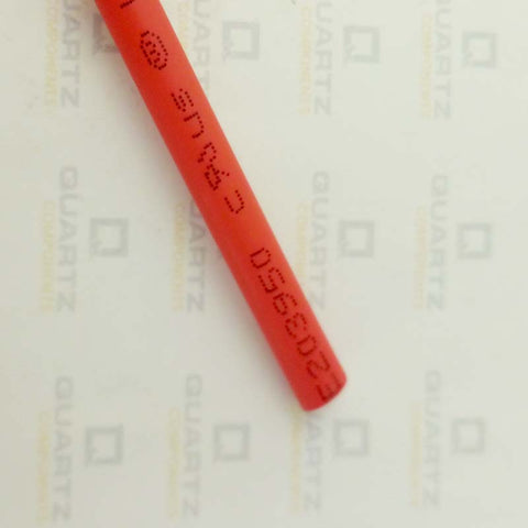 Heat Shrink Sleeve Tube - 5mm Diameter - Red - 1 meter