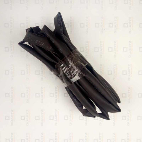 Heat Shrink Sleeve Tube - 6mm Diameter - Black - 1 meter