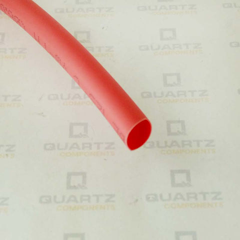 Heat Shrink Sleeve Tube - 6mm Diameter - Red - 1 meter