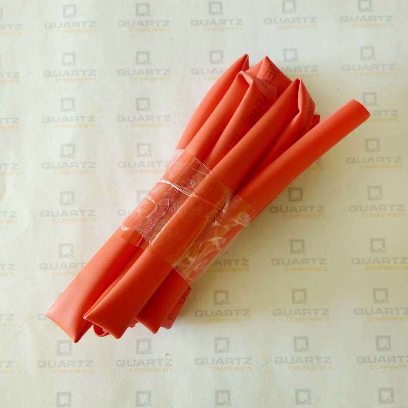 Heat Shrink Sleeve Tube - 6mm Diameter - Red - 1 meter