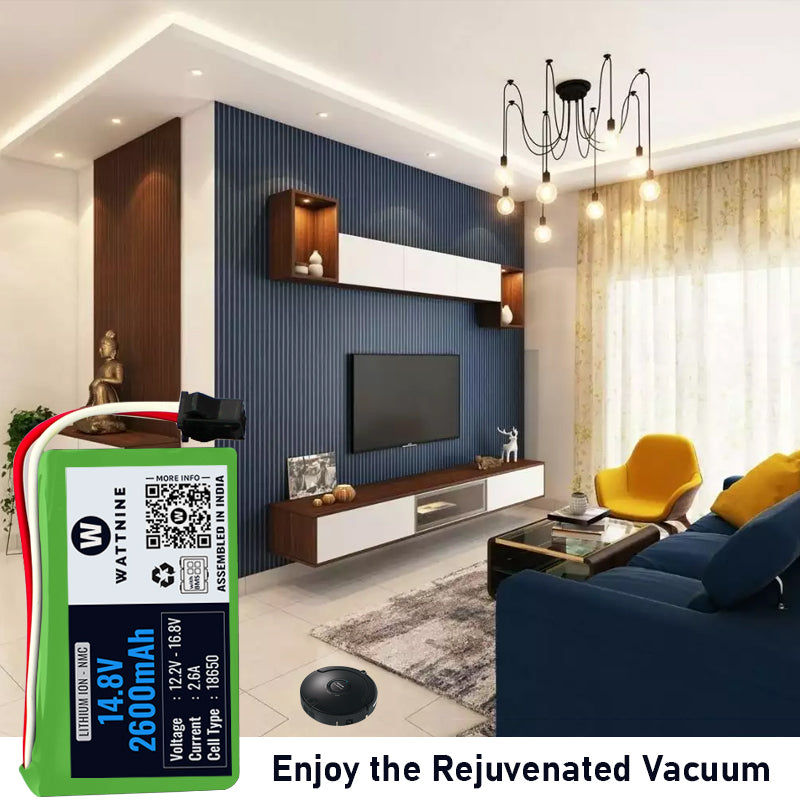 home cleaning robot battery