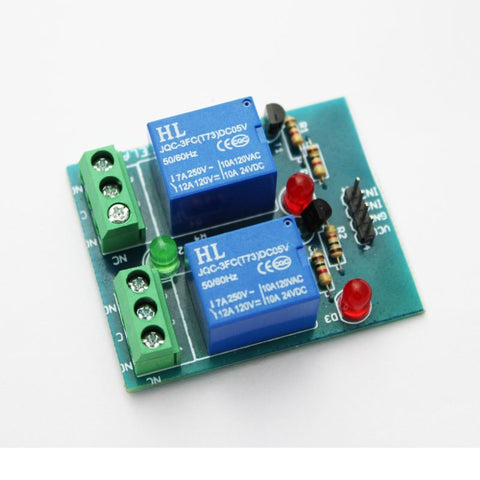 Dual Channel 5V Relay Module - 2 Channel Board