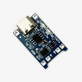 tp4056 battery charging protection module (type c)
