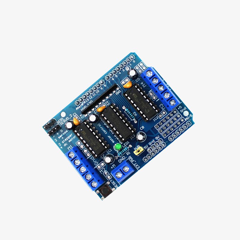 Arduino L293D Motor Driver Shield – QuartzComponents