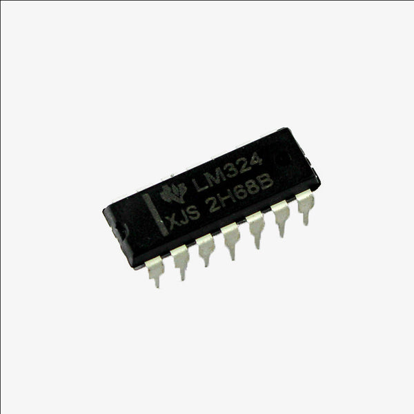 LM324 - Low Power Quad Op-Amp IC - DIP-14 Package