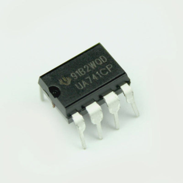 LM741 Single Op-Amp IC - DIP-8 Package