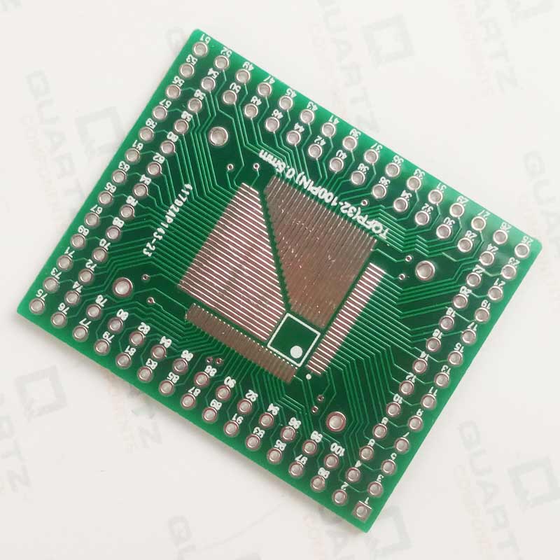 BB TQFP1: Cartes de développement - Adaptateur CMS, TQFP32 - 44 - 64 - 80 -  100 chez reichelt elektronik