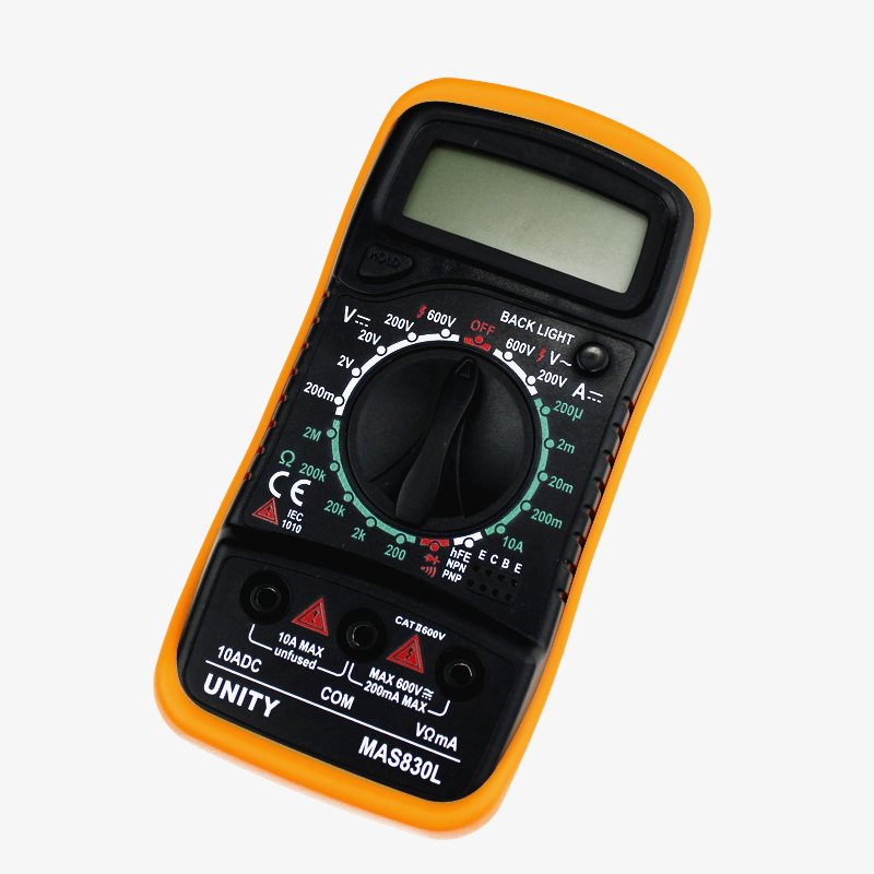 Unity Multimeter C51 MAS830L UNITY Digital Multimeter 830L Multimeter – QuartzComponents