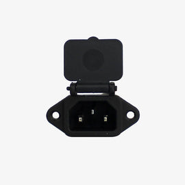 3 Pin Power Socket Male Connector / IEC Screw Panel Mount with Plastic Cover-picture-20