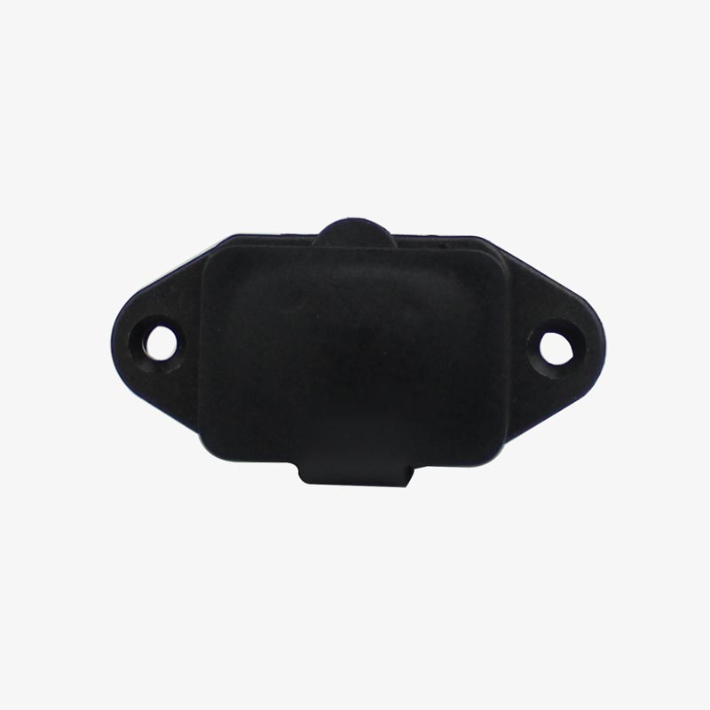 3 Pin Male Connector / IEC Screw Panel Mount Power Socket with Plastic Cover