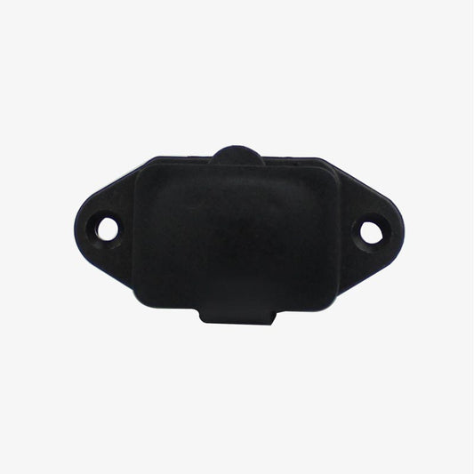 3 Pin Male Connector / IEC Screw Panel Mount Power Socket with Plastic Cover