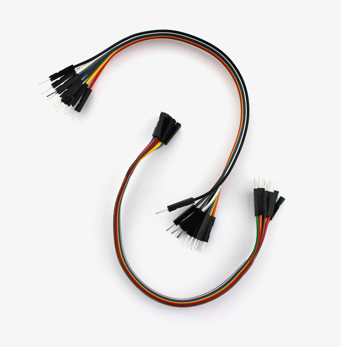 23AWG Single Strand Breadboard Connecting Wire (Black and Red - 1+1 Meter)