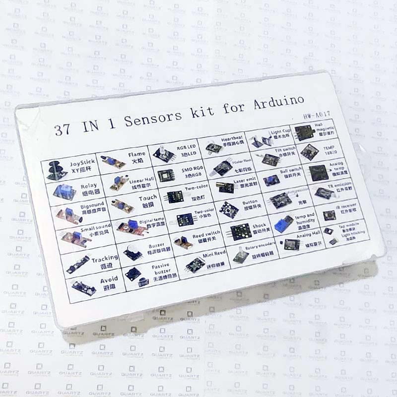 37 in 1 Sensor Kit - 37 Sensors for Arduino – QuartzComponents