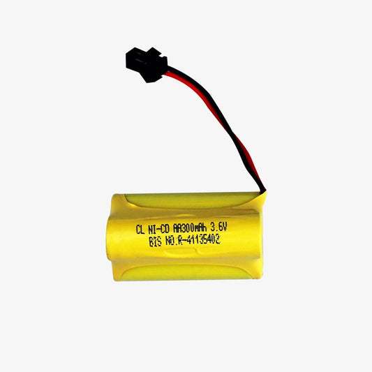 Ni-Cd AA 300mAh 3.6v Cell Battery Pack