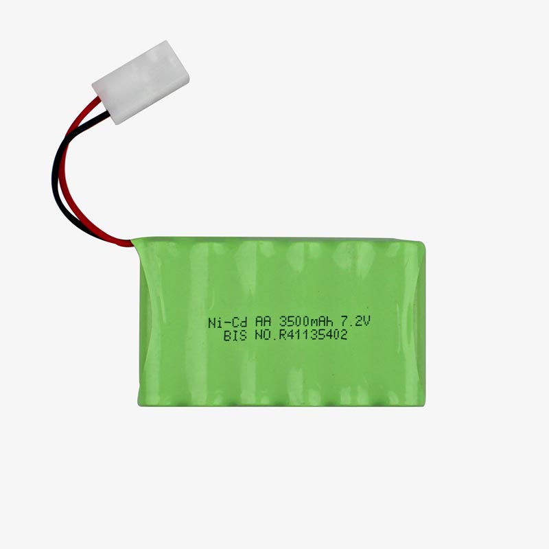Ni-Cd AA 3500mAh 7.2v Cell Battery Pack