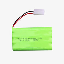 Load image into Gallery viewer, Ni-Cd AA 5000mAh 9.6v Cell Battery Pack