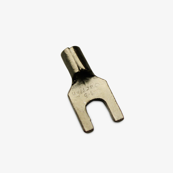 Non-Insulated Y-Spade Terminal / Copper Lugs (2.5mm) - Pack Of 2