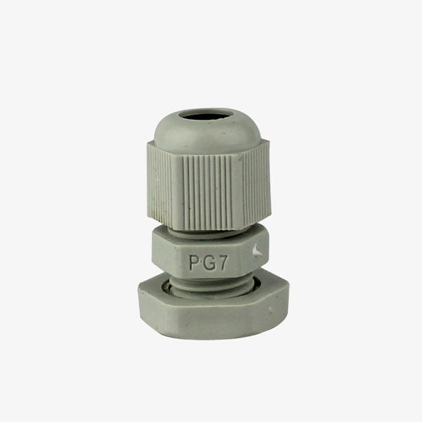 PG7 Cable Gland Connector (DIA-12mm)- Plastic Nylon Waterproof IP68 Wire Enclosures