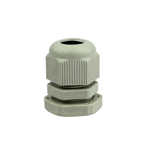 PG13.5 Cable Gland Connector (DIA-20mm) - Plastic Nylon Waterproof IP68 Wire Enclosures