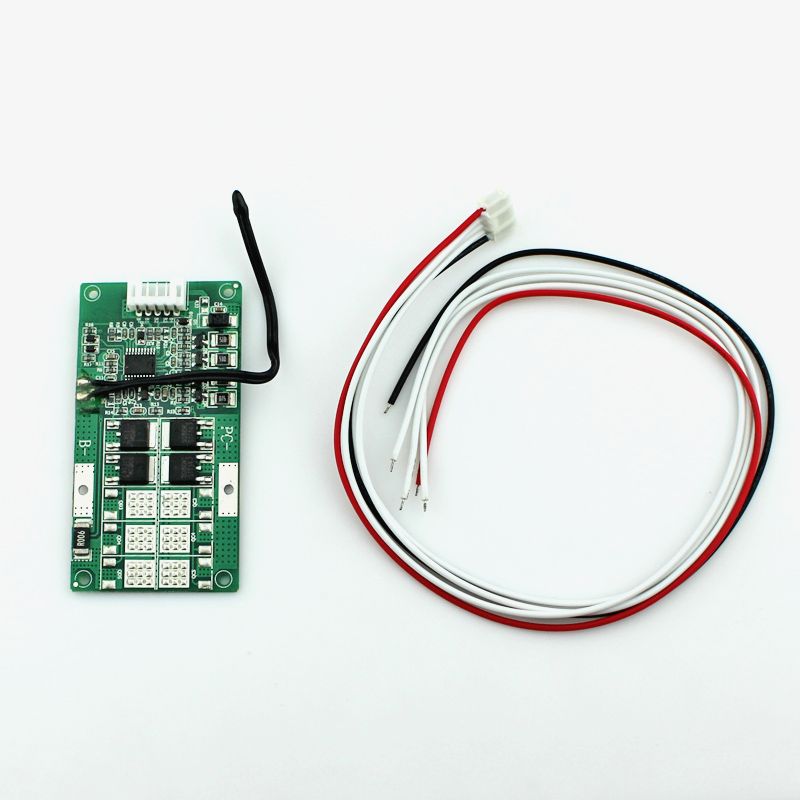 Protection Circuit Module 4S 10amps for Li-ion Battery with Connector