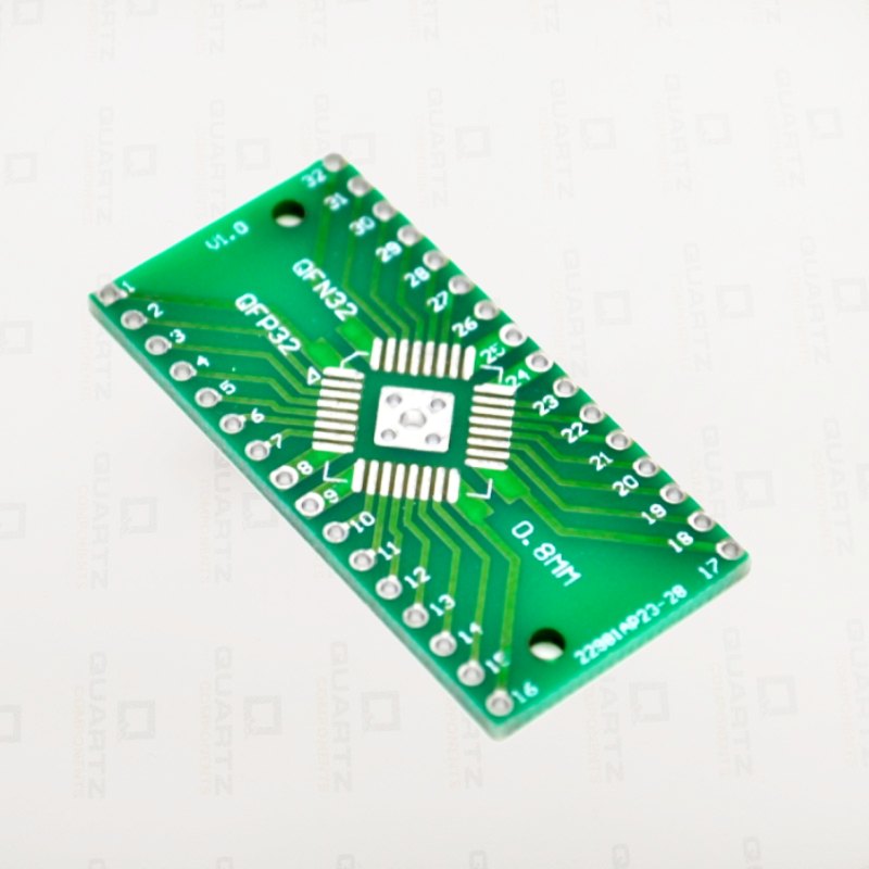 QFP32 DIP Adapter Converter PCB Board