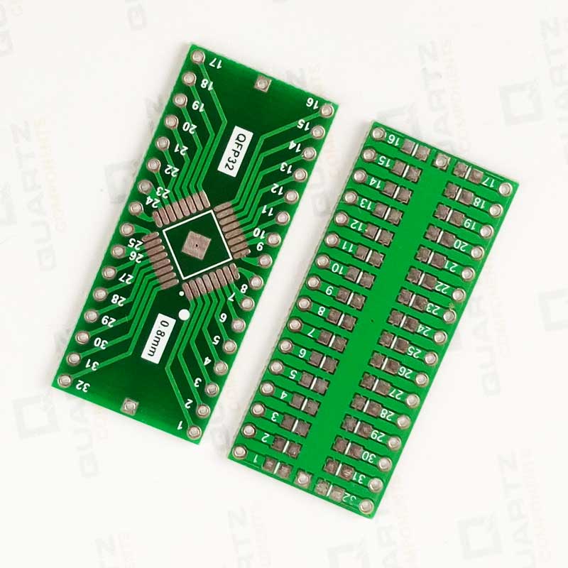 QFP32 DIP Adapter Converter PCB Board 0.651.27mm
