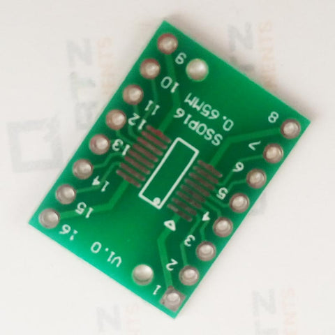SOP16 DIP Adapter Converter PCB Board