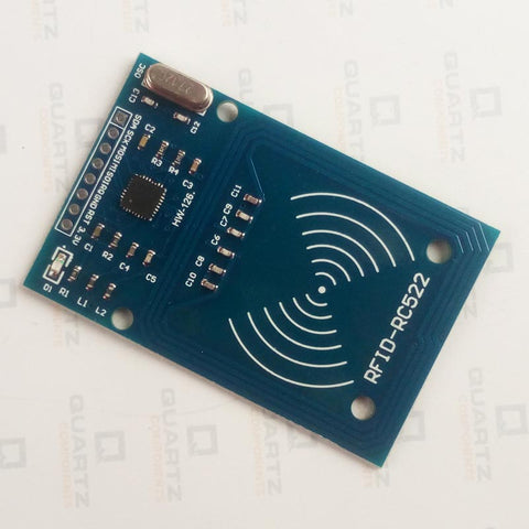 Buy RC522 RFID 13.56MHZ Reader Writer Module Online – QuartzComponents