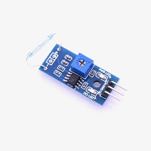 Reed-Sensor Modul LM393 – 5V / 3,3V Magnet-Reedschalter HW-072 Für Arduino Mit Anleitung