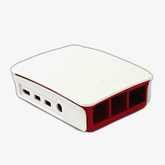 Raspberry Pi 4 Case Enclosure Official Red & White